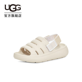 UGG 塑膜泡芙系列 女士糖果色休闲凉鞋 1126811