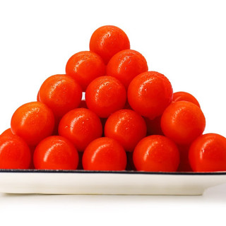 绿行者（GREER） 生吃小西红柿 樱桃番茄3斤 沙瓤酸甜 生吃可口 新鲜采摘 4盒装 红黄樱桃番茄双拼1.5kg