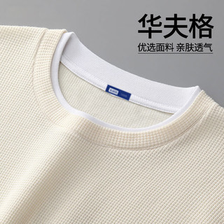 mianzhi 棉致 森马集团品牌华夫格短袖T恤