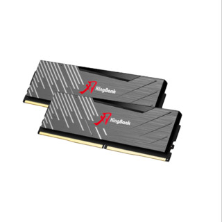 KINGBANK 金百达 黑刃 DDR5 6800MHz 台式机内存 马甲条 黑色 C34 海力士A-die颗粒