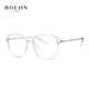 BOLON 暴龙 近视眼镜透明大框BJ5036+依视路1.60钻晶A4镜片或膜岩