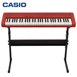 CASIO 卡西歐 CT-S1RD 電子琴 61鍵 紅色 官方標配
