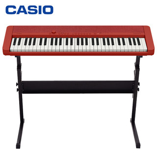 CASIO 卡西欧 CT-S1RD 电子琴 61键 红色 官方标配