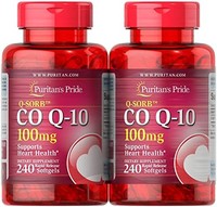 普丽普莱 Qsorb Coq10 100 毫克，480 粒（2 件 240 粒软胶囊）(新老包装 随机发货)