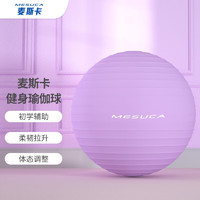 MESUCA 麦斯卡 瑜伽球 65cm加厚防滑健身球 专业防爆材质男女通用孕妇助产弹力球