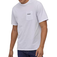 巴塔哥尼亚 Line Logo Ridge Pocket Responsibili 男子短袖T恤