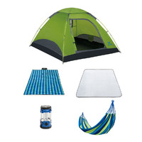 V-CAMP 威野营 3人户外帐篷家庭帐篷露营帐篷