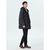 Levi's 李维斯 情侣同款中长款羽绒服