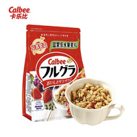 Calbee 卡乐比 进口原味水果麦片700g即食燕麦片早餐饱腹