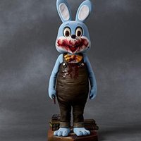 HABA玩具 Gecco - Silent Hill x Dead By Daylight Robbie Rabbit 1/6 雕像蓝色(网)