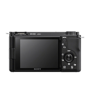 索尼（SONY）ZV-E10L Vlog 微单数码相机 APS-C画幅 标准镜头套装 黑色（含256G卡+备电+三脚架套装）