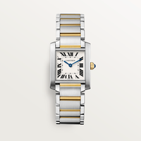Cartier 卡地亚 TANK FRANÇAISE 腕表系列 25毫米石英腕表 W2TA0003