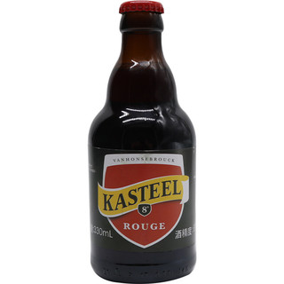 KADITE 卡迪特 红啤酒 精酿果啤 330ml*6瓶 整箱装 比利时进口