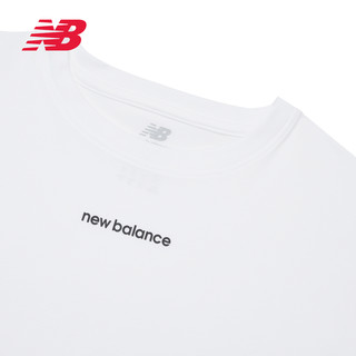 New Balance NB官方奥莱 女款夏季圆领运动训练速干跑步短袖T恤