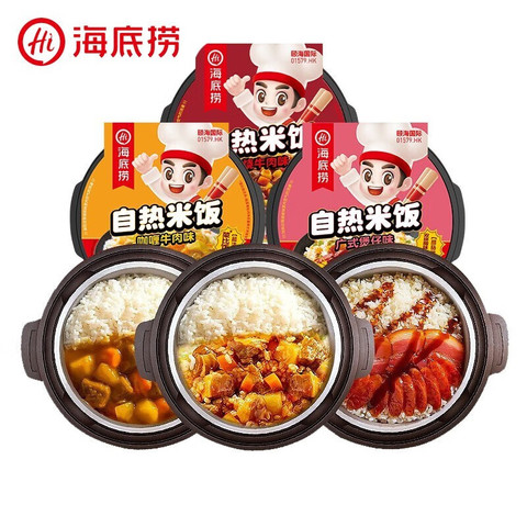 海底捞方便食品_海底捞HI 海底捞自热米饭拌饭自嗨锅开小冲泡自助