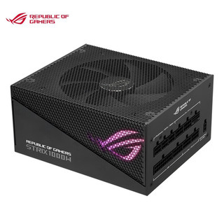 ASUS 华硕 ROG 雷鹰1000W-AURA全模组金牌电源 支持ATX3.0/40显卡 DIYB 雷鹰STRIX-1000W AURA