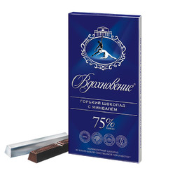 Alenka chocolate 感染力 俄罗斯Russia国家馆75%进口巧克力  纯可可脂3盒