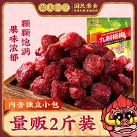 农夫山庄 九制杨梅干蜜饯新鲜果干蜂蜜杨梅独立小包装酸甜梅子零食