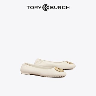 TORY BURCH CLAIRE羊皮革平底芭蕾舞鞋单鞋女鞋147379