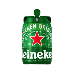 Heineken 喜力 铁金刚 黄啤 5L 单桶装