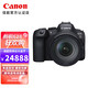 Canon 佳能 EOS R6 Mark II R62二代微单相机 专业级vlog直播相机 R6II R6II+RF 24-105 USM赠送 锂电池*1