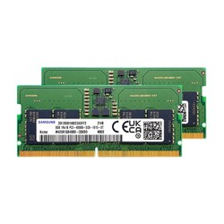 SAMSUNG 三星 DDR5 4800MHz 笔记本内存条 16GB（8GB*2）套条