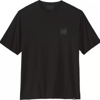 巴塔哥尼亚 Capilene Cool Daily系列 男士短袖T恤 黑色