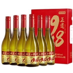 京东京造 正道1948 46度 清香型白酒 500ml*6瓶