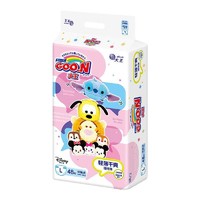 PLUS会员：GOO.N 大王 迪士尼 环贴式 婴儿纸尿裤 L48片