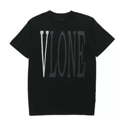 VLONE 限定大V烟雾反光宽松新品短袖男女情侣T恤