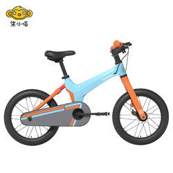 700Kids 柒小佰 自行车S1 男女童车小孩单车16寸脚踏车小学生自行车 蓝