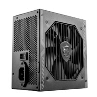 微星（MSI） 额定650W/750W/850W 迫击炮 电源 80LUS 机箱电源 静音 日系电容 MAG A600DN  白牌 额定600W