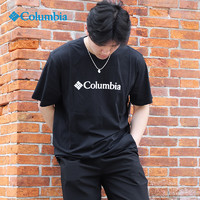 Columbia哥伦比亚短袖T恤男女2023春夏新款户外运动休闲衣JE1586
