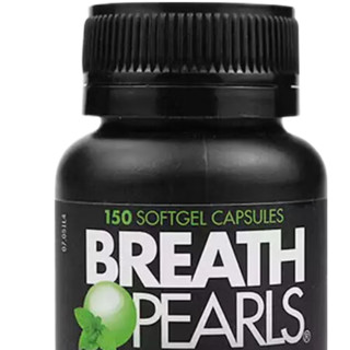 BREATH PEARLS 本草清新口气胶囊 薄荷香型 150粒