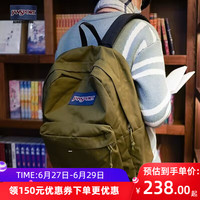 JANSPORT 旗舰店23新款高中大学生书包女生旅游双肩包