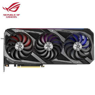 华硕（ASUS） TUF/ROG-RTX3070TI-O8G-GAMING电竞吃鸡带光追游戏独立显卡 ATS-RTX3070-O8G V2 GAMING