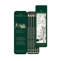 辉柏嘉 素描铅笔 芯素描铅笔 5支铁盒装（HB-8B) 119305