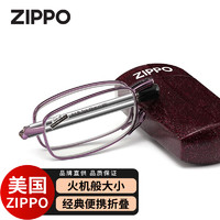 移动端：ZIPPO 之宝 火机大小折叠老花镜