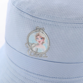 迪士尼童装女童真防晒帽2022夏季新款儿童太阳帽网眼帽婴儿帽子