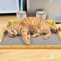 猫抓板猫窝一体耐磨纸箱不掉屑耐抓瓦楞纸防猫抓沙发猫爪猫咪盒子