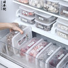 Katei Story 家の物语 日本进口冰箱保鲜盒食品级饭盒可微波密封盒冷藏冷冻收纳盒2L*3