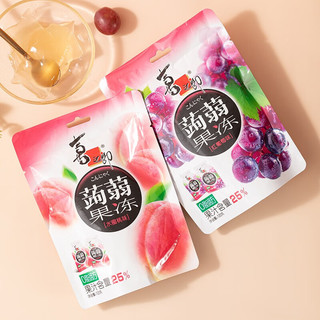 XIZHILANG 喜之郎 蒟蒻果冻草莓味 120g