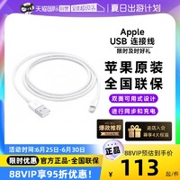 Apple 苹果 原装数据线USB/Type-C转闪电接口