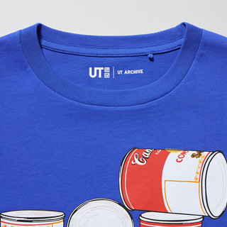 UNIQLO 优衣库 男女童通用短袖T恤 UQ455244000 海蓝色 150cm