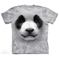 THE MOUNTAIN 男女款大熊猫印花图案T恤 103558