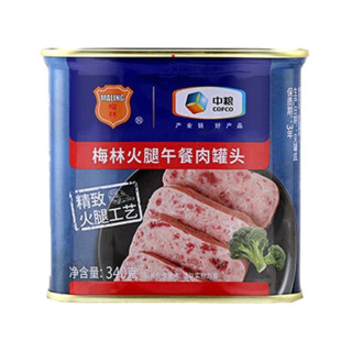 COFCO 中粮 火腿午餐肉340g+梅林金装午餐肉340g