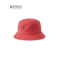 Polo Ralph Lauren 拉夫劳伦男女同款 23年早秋棉质卡其渔夫帽RL52575 600-红色 L/XL