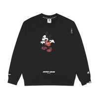 Aape Disney 联乘系列 Mickey Mouse 印花圆领卫衣 AAPSWM9647XXJBKX