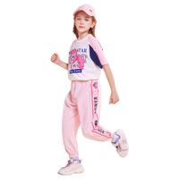 My Little Pony 小马宝莉 女童短袖套装 PITG2730  2件套 粉色 140码