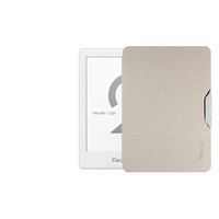 掌阅（iReader） Light2电子书阅读器墨水屏电纸书轻量便携阅读本6英寸16GB Light2月光白+霜雪白翻页键保护套